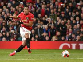 United won 2-0. AFP