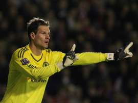 Le gardien de 29 ans de Chelsea Asmir Begovic. AFP