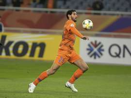 Marouane Fellaini scored a late winner for Shandong Luneng. AFP