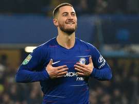 Hazard a de nouveau montré son admiration pour Zidane. AFP