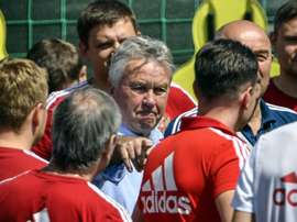 Hiddink is back in management. AFP