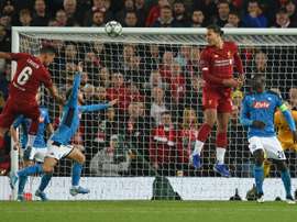 Liverpool drew 1-1. AFP