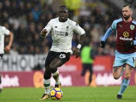 Compos probables Liverpool-Burnley. AFP