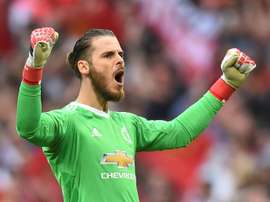Sir Alex Ferguson signed David de Gea in 2011. AFP