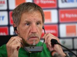 South Africa will face a touch test against Egypt in the last 16. AFP
