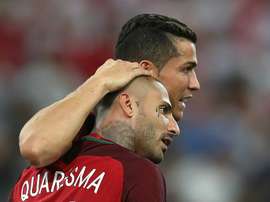 Quaresma defende o gesto técnico que a sua imagem de marca. AFP