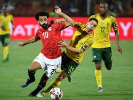 Salah is out. AFP