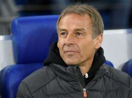 Hertha Berlin have won only once since the turn of the year. AFP