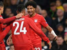 Gnabry returned to England to play the match of his life. AFP