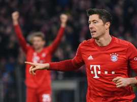 A vez de 'Lewy'. AFP