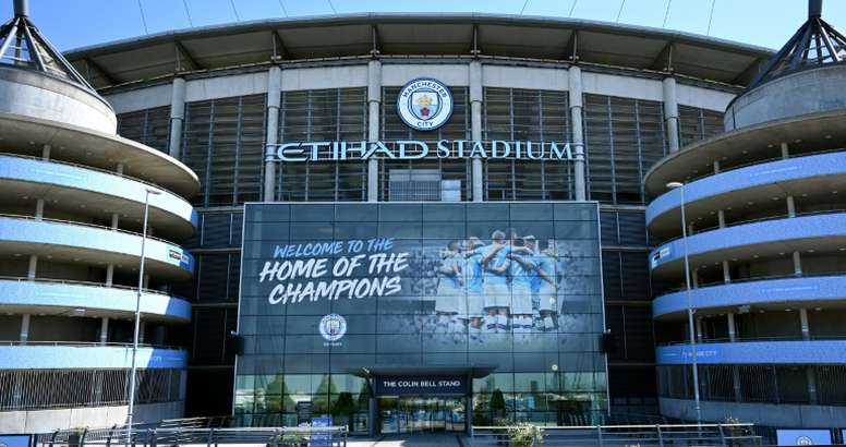 Man City's appeal against their UEFA ban will be heard in early June. AFP