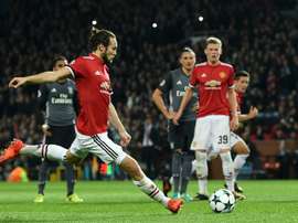 Daley Blind has been linked with a move to Ajax. AFP