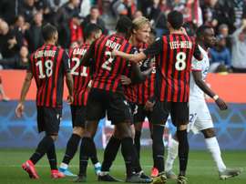 Les compos probables du match de Ligue 1 entre Nice et Brest. AFP