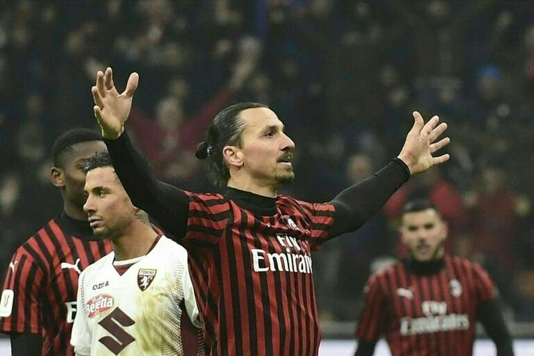 Zlatan Ibrahimovic scored 11 goals in all competitions since his return to AC Milan. AFP