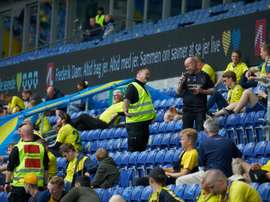 'Best experience of my life': Danish fans hail crowd return. AFP