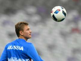 Oleg Shatov gave Zenit the lead in the 22nd minute against Ural Yekaterinburg
