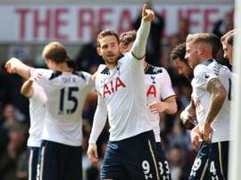 Janssen struggled in his first season at White Hart Lane. AFP