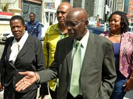 Former FIFA vice-president Jack Warner arrives at the Port-of-Spain Magistrates court for the extradition hearing against him, on September 25, 2015