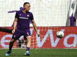 Ribéry veut porter plainte contre Karine Le Marchand. AFP