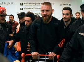 De Rossi a rejoint les Argentins il y a quelques jours. AFP