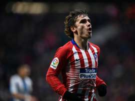 Griezmann scored from the spot. AFP