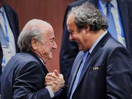 Sepp Blatter's payment of two million euros to Platini is still being investigated. AFP