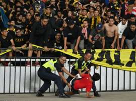 Indonesia slapped with FIFA fine over match crowd trouble. AFP