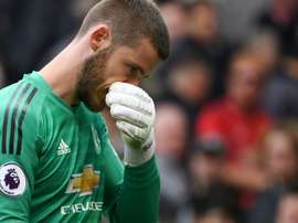 Le dilemme De Gea. AFP