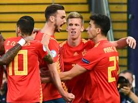 Fabian Ruiz opened the score and was then made man of the tournament. AFP