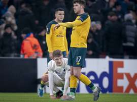 Ryan Christie sent Celtic into the Scottish Cup semis. AFP