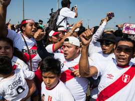 Peru fans have rallied around Guerrero. AFP