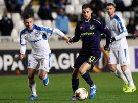 Mirallas vuelve al Everton. AFP