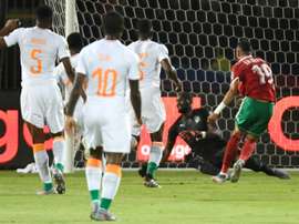 En-Nesyri's goal was enough for Morocco to beat Ivory Coast. AFP