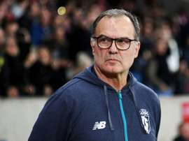 Marcelo Bielsa has refused to prolong his row with Millwall. AFP