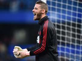 De Gea's new deal is thought to be dependent on Mourinho's future. AFP