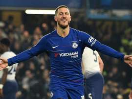 Hazard parle des meilleurs joueurs du monde. AFP