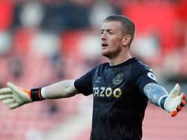 Jordan Pickford has made many errors this season. AFP