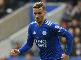 Maddison has recently been called up to the England squad. AFP
