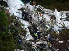 The 2016 plane crash claimed the lives of 71 people. AFP