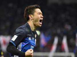 Shniji Kagawa had been injured during the friendly against Iraq. AFP