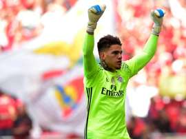 Ederson Moraes deixou o Benfica em 2017. AFP