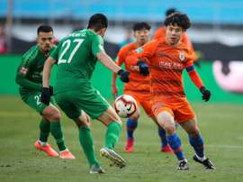Brazilian hospitalised with coronavirus in China football 'first'. AFP