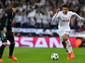 Tottenham não deu chances ao APOEL em Londres. AFP