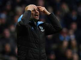 Pep renuncia a Premier e admite outra meta na temporada. AFP