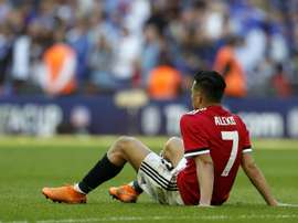 Alexis Sanchez earns more than the entire Sheffield United team. AFP