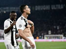Juve Cristiano Ronaldo. AFP
