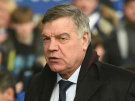 Allardyce replaced Ronald Koeman as manager at Goodison Park. AFP