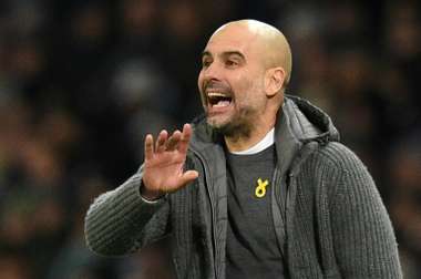 Pep Guardiola and Man City have almost lost the Premier League. AFP