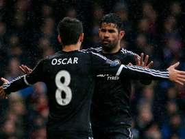 Oscar souhaite terminer sa carrière à Chelsea. AFP