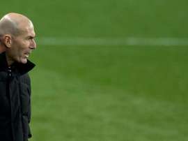 Zinedine Zidane vive temporada irregular. AFP